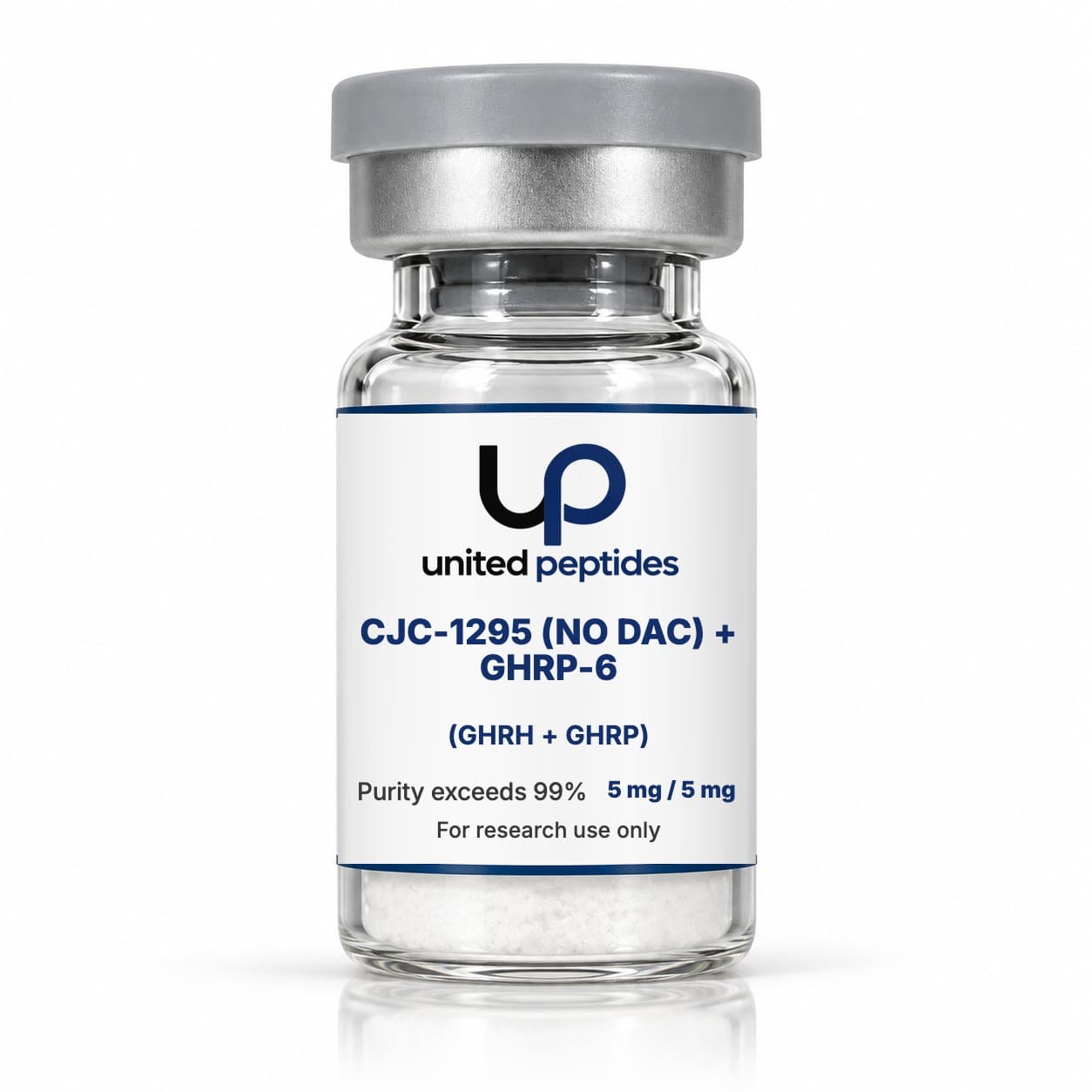 CJC-1295 (NO DAC) + GHRP-6, for laboratory research use only